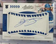 Bo Bichette [Material Signature Blue] Baseball Cards 2020 Panini Absolute Prices