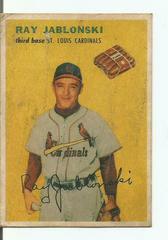 Ray Jablonski Baseball Cards 1954 Wilson Franks Prices