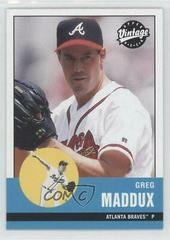 Greg Maddux Baseball Cards 2001 Upper Deck Vintage Prices