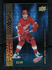 Moritz Seider [Gold] #OR-50 Hockey Cards 2021 SPx UD Black Obsidian Rookies Prices
