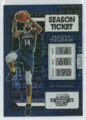 Brandon Ingram [Black Pandora] Basketball Cards 2021 Panini Contenders Optic Prices