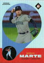 Noelvi Marte #BA-9 Baseball Cards 2022 Bowman Chrome Ascensions Prices