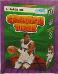 De'Aaron Fox [Purple] #3 Basketball Cards 2023 Panini Donruss Crunch Time Prices