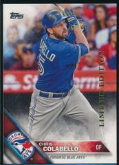 Chris Colabello Baseball Cards 2016 Topps Limited Edition Prices