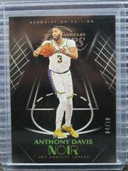 Anthony Davis [Holo Gold] #103 Basketball Cards 2019 Panini Noir Prices