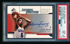 Julius Erving Basketball Cards 2003 SP Authentic Signatures Prices