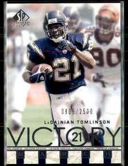 LaDainian Tomlinson #93 Football Cards 2002 SP Legendary Cuts Prices