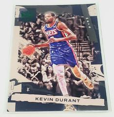 Kevin Durant [Jade] #7 Basketball Cards 2021 Panini Court Kings Prices