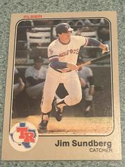 Jim Sundberg Baseball Cards 1983 Fleer Prices