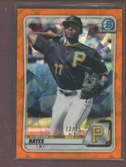 Ke'Bryan Hayes [Orange Shimmer] #BCP-67 Baseball Cards 2020 Bowman Chrome Prospects Prices