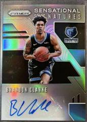 Brandon Clarke [Silver Prizm] #SS-BCL Basketball Cards 2019 Panini Prizm Sensational Signatures Prices