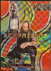Bray Wyatt [Red Wave] Wrestling Cards 2023 Panini Select WWE Sensations Prices