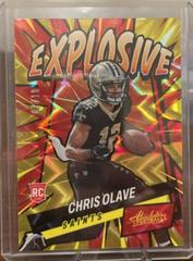Chris Olave [Gold] #E44 Football Cards 2022 Panini Absolute Explosive Prices