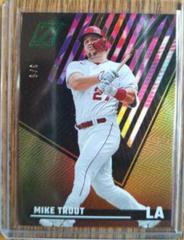 Mike Trout [Green] #16 Baseball Cards 2022 Panini Chronicles Zenith Prices