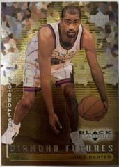 Vince Carter [Triple] #120 Basketball Cards 1998 Upper Deck Black Diamond Prices