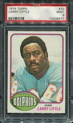 Larry Little #33 Football Cards 1976 Topps Prices