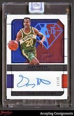 Gary Payton [Purple] #75-GPT Basketball Cards 2021 Panini One and One 75th Team Signatures Prices