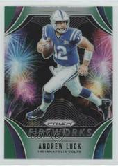Andrew Luck [Green Prizm] Football Cards 2019 Panini Prizm Fireworks Prices