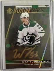 Wyatt Johnston [Autograph Black] #146 Hockey Cards 2022 SP Authentic Prices