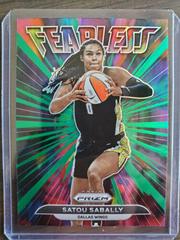 Satou Sabally [Green] #6 Basketball Cards 2022 Panini Prizm WNBA Fearless Prices