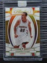 Stephen Curry [Gold] #21 Basketball Cards 2022 Panini Flawless Collegiate Prices