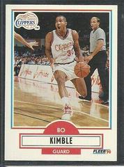 Bo Kimble Basketball Cards 1990 Fleer Update Prices