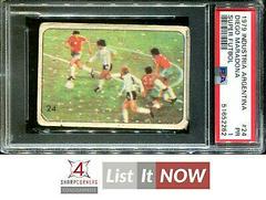 Diego Maradona #24 Soccer Cards 1979 Industria Argentina Super Futbol Prices