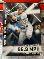Aaron Judge #SS-5 Baseball Cards 2023 Topps Significant Statistics Prices