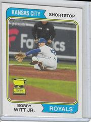 Bobby Witt Jr. Baseball Cards 2023 Topps Heritage Prices