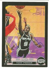 Tony Parker [Black Refractor] Basketball Cards 2003 Topps Chrome Prices