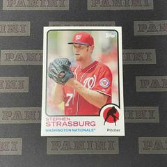 Stephen Strasburg Baseball Cards 2014 Topps Archives Prices