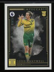 Todd Cantwell Soccer Cards 2019 Panini Impeccable Premier League Prices