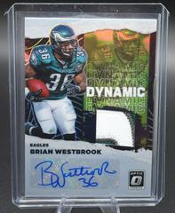 Brian Westbrook #DPA-BW Football Cards 2021 Panini Donruss Optic Dynamic Patch Autographs Prices