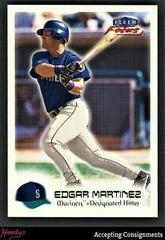 Edgar Martinez [Masterpiece Mania] #9 Baseball Cards 2000 Fleer Focus Prices