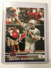 Peyton Manning #3 Football Cards 2008 Stadium Club Prices