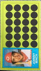 Johnny Bench #64 Baseball Cards 1981 Topps Scratch Offs Prices