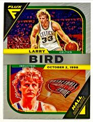 Larry Bird #5 Basketball Cards 2022 Panini Flux Hall Influx Prices