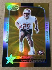 Ahmed Plummer [3 Star Mirror Gold] #183 Football Cards 2000 Leaf Certified Prices