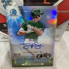 Tyler Soderstrom [Autograph] #SOS-15 Baseball Cards 2023 Bowman Sights on September Prices