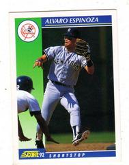 Alvaro Espinoza #41 Baseball Cards 1992 Score Prices
