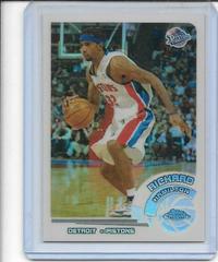 Richard Hamilton [White Refractor] Basketball Cards 2002 Topps Chrome Prices