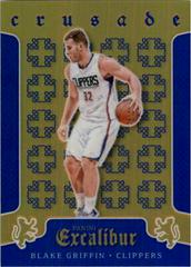 Blake Griffin [Blue] #72 Basketball Cards 2015 Panini Excalibur Crusade Prices