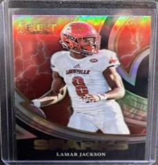 Lamar Jackson [Silver] #SPR-LJ Football Cards 2023 Panini Select Draft Picks Sparks Prices