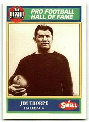 Jim Thorpe #17 Football Cards 1990 Swell Greats Prices