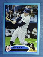 Mickey Mantle [Correct Wal Mart Blue Border] #7 Baseball Cards 2012 Topps Prices