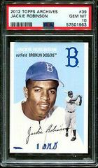 Jackie Robinson Baseball Cards 2012 Topps Archives Prices