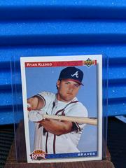 Ryan Klesko [Star Rookie] Baseball Cards 1992 Upper Deck Prices
