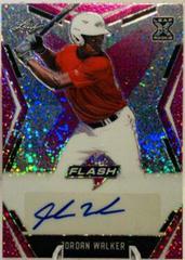 Jordan Walker [Pink] #BA-JW1 Baseball Cards 2020 Leaf Flash Autographs Prices