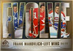 Frank Mahovlich [Gold] Hockey Cards 2020 SP Signature Edition Legends Evolve Prices