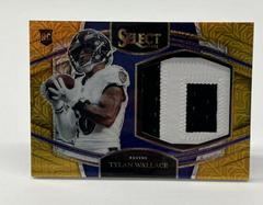Tylan Wallace [Gold] Football Cards 2021 Panini Select Jumbo Rookie Swatch Prices
